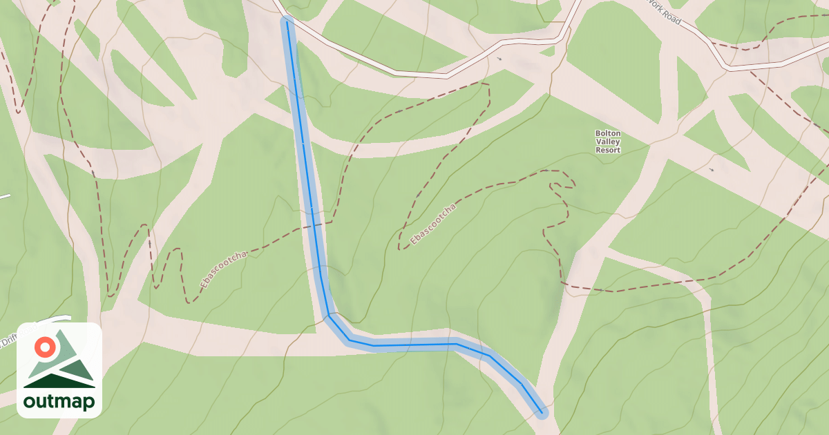 Map of Cobrass Run