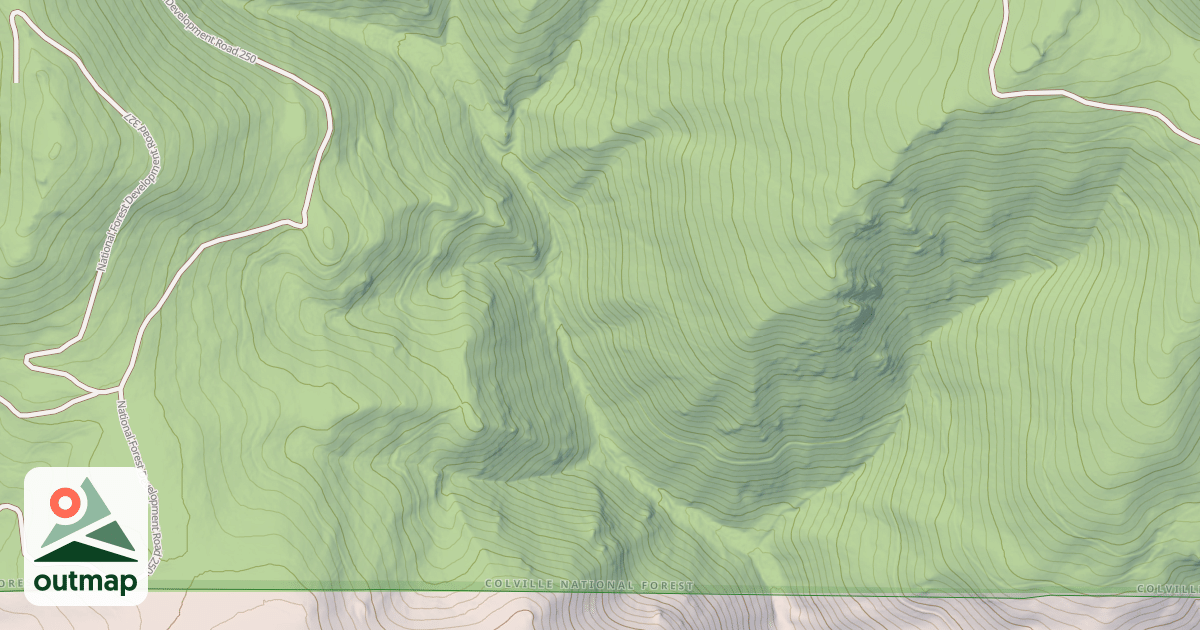 Map of STALL CREEK