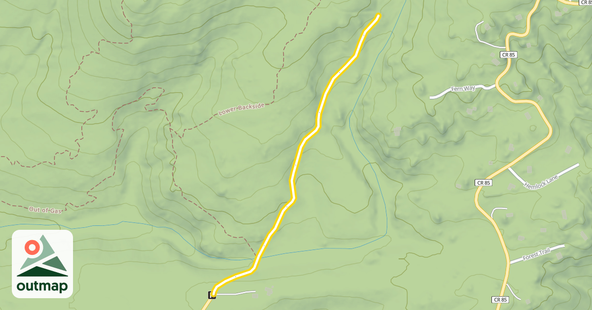 Map of Main Street
