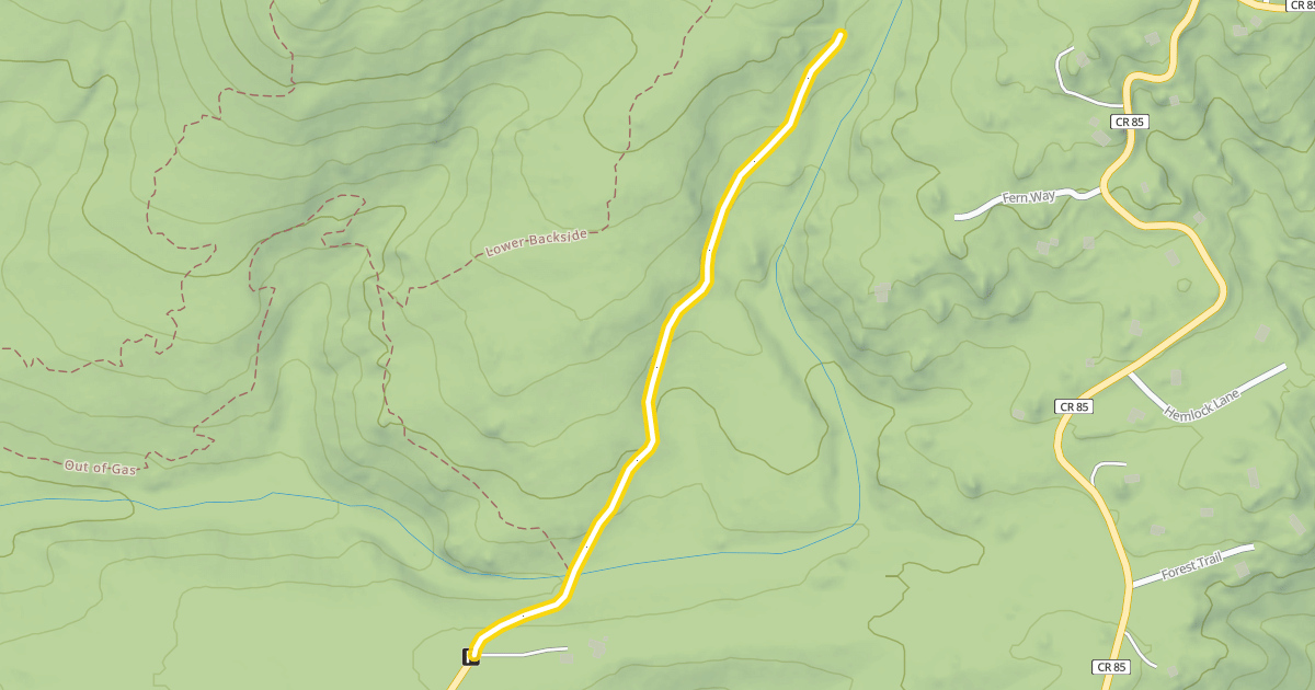 Map preview of Main Street