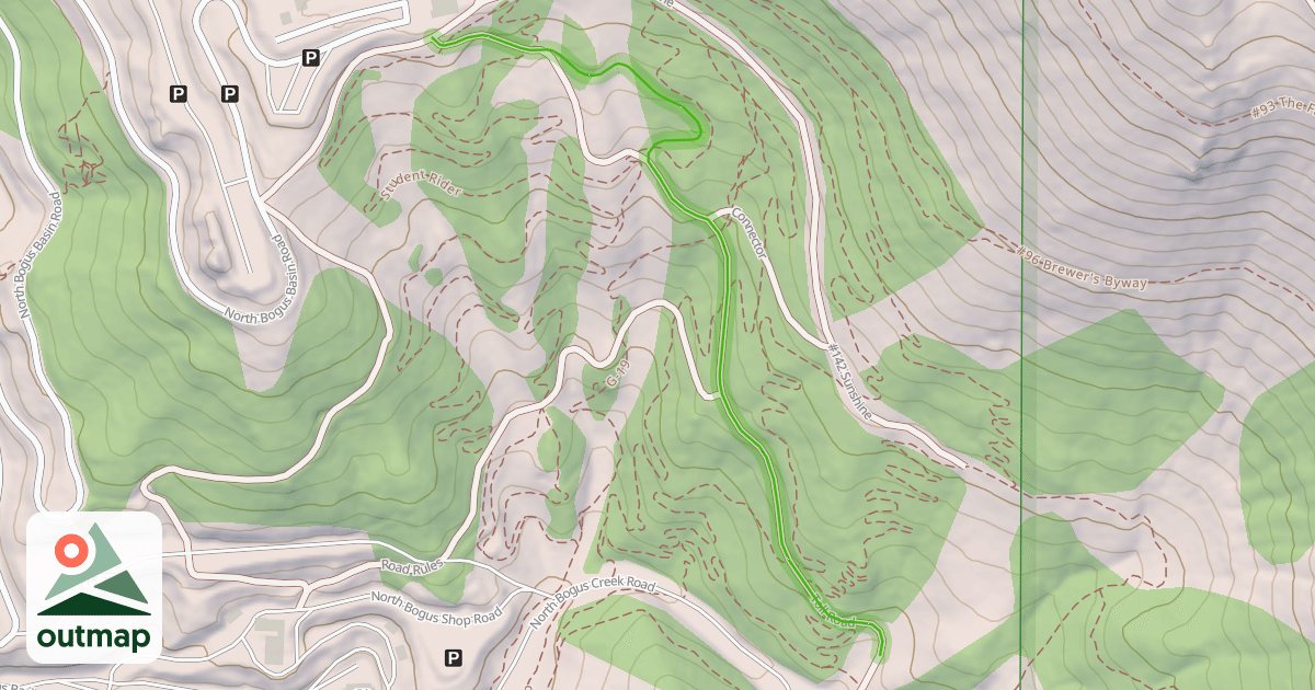Map of Pioneer Trail