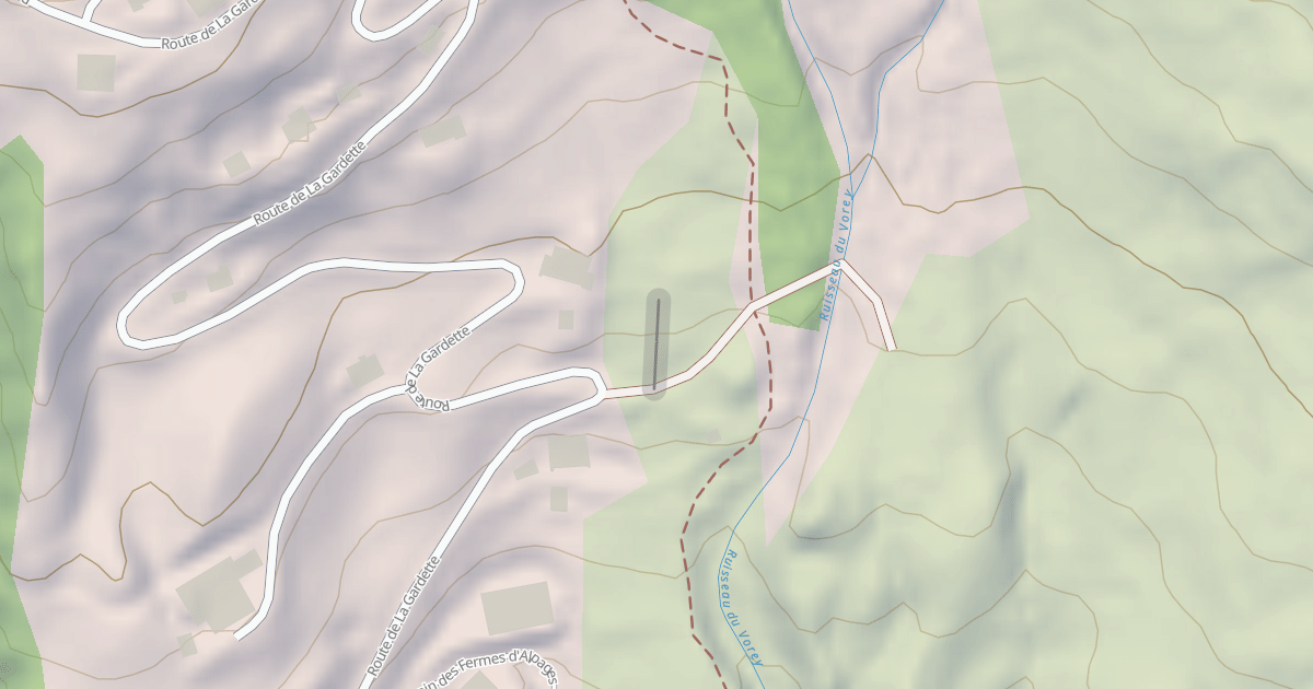 Map preview of Clapières - Puginières