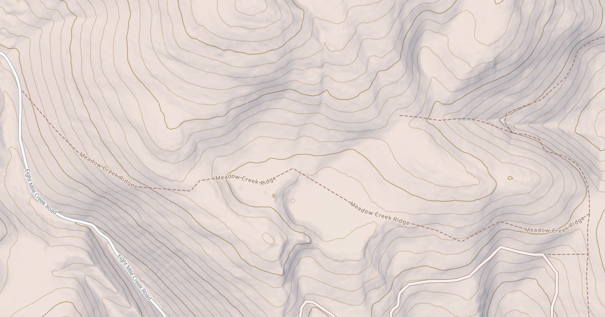 Map preview of MEADOW CREEK RIDGE