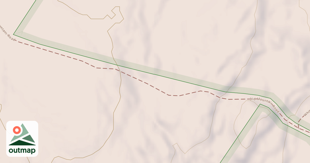 Map of NALMC Trail/Old Mountain RD