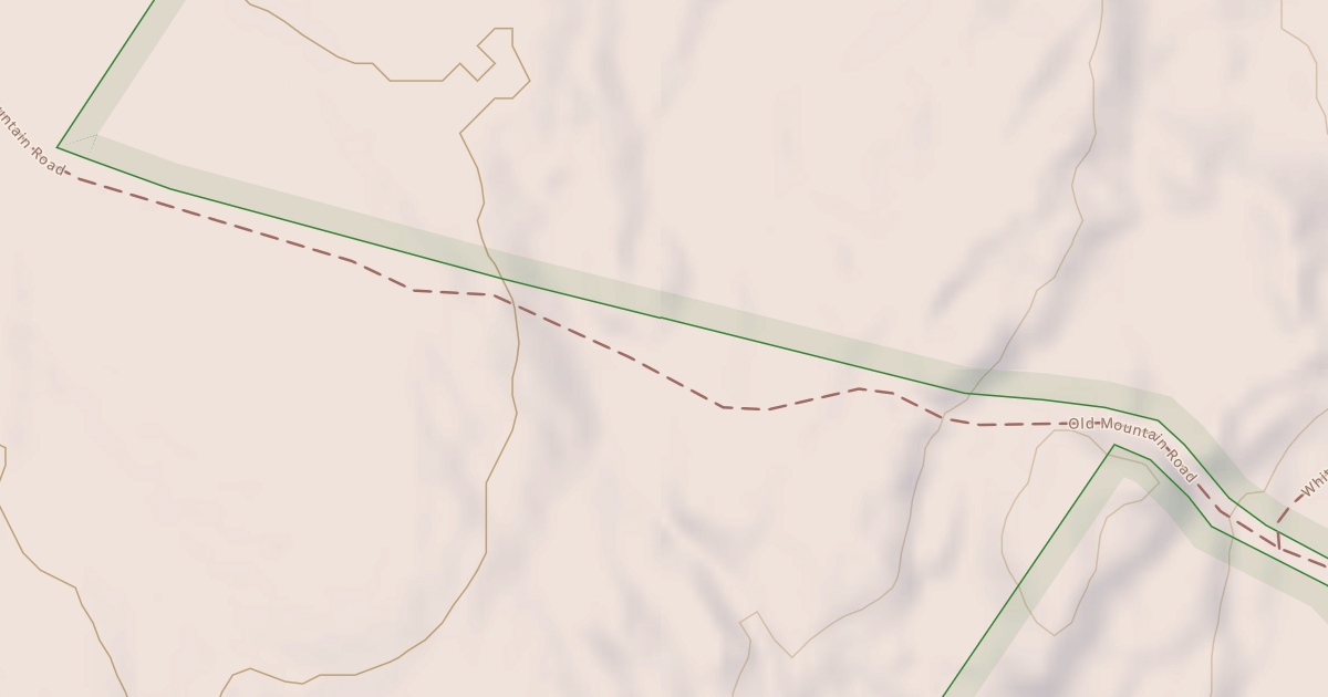 Map preview of NALMC Trail/Old Mountain RD