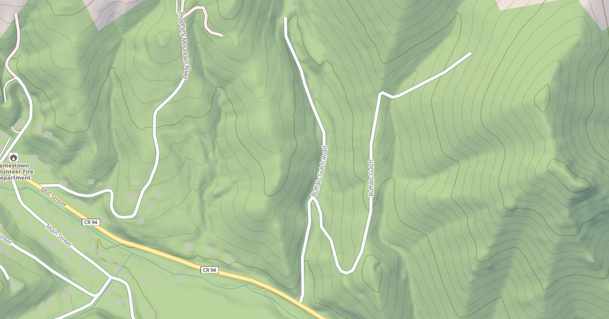 Map preview of BUFFALO GULCH