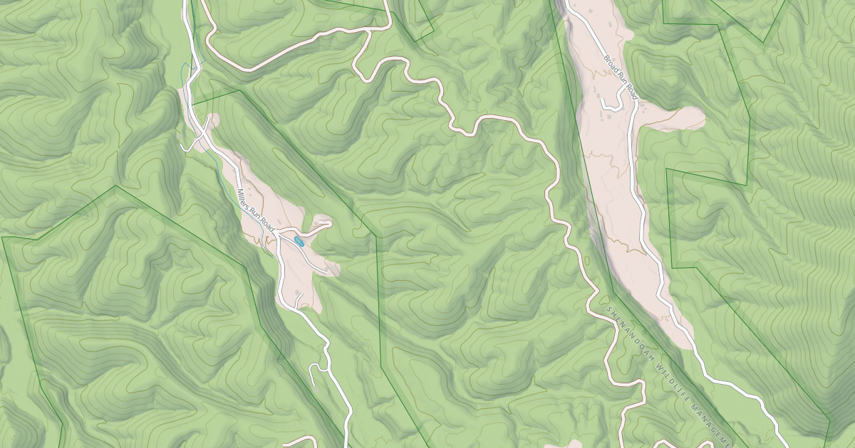 Map preview of MILLER RUN