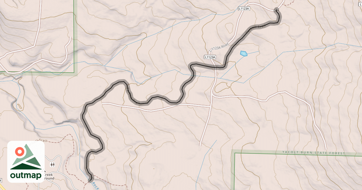 Map of Tarbell Trail