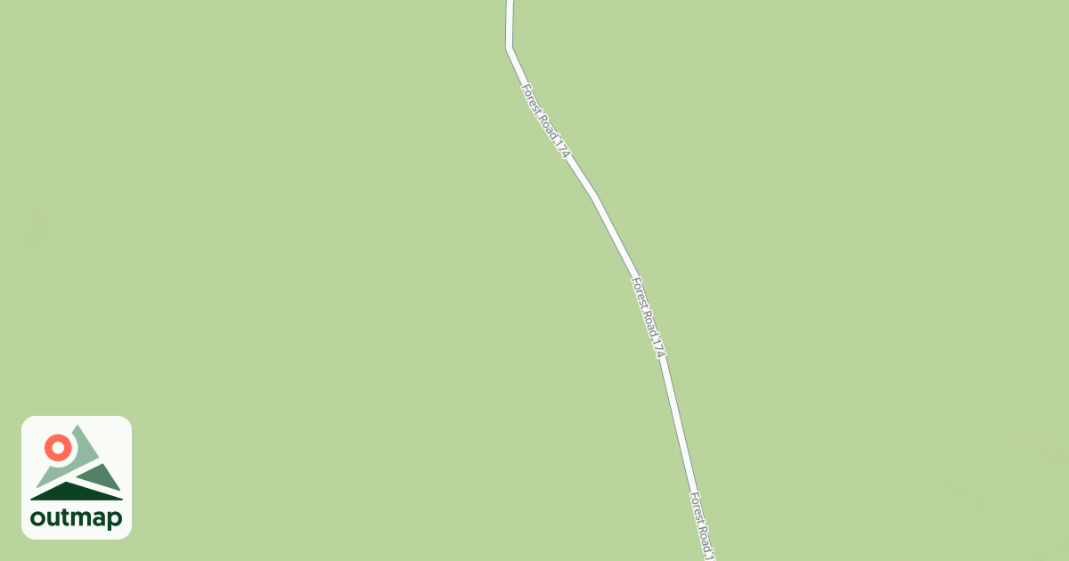Map of FR 174D