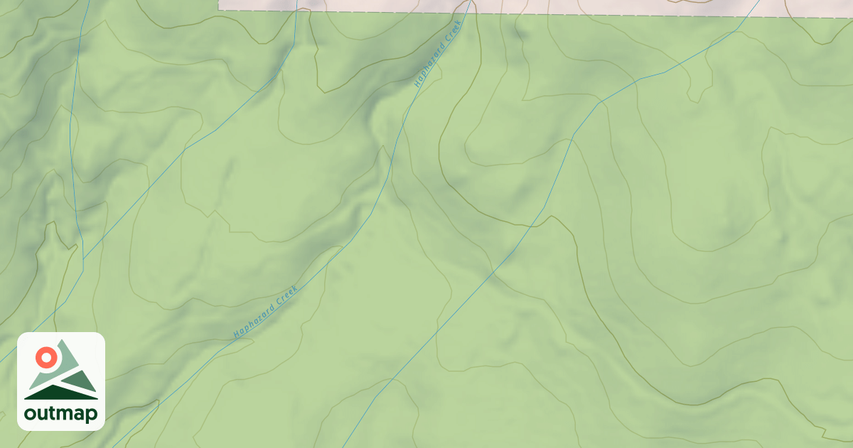 Map of ELK RETREAT SPUR