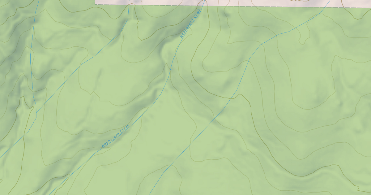 Map preview of ELK RETREAT SPUR