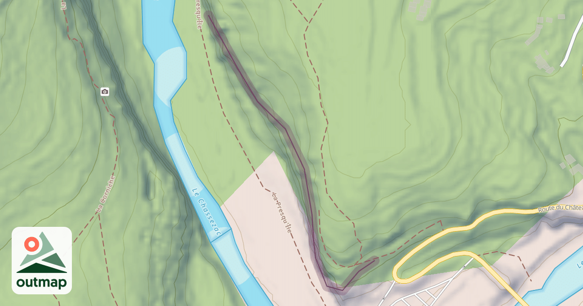 Map of Mazet