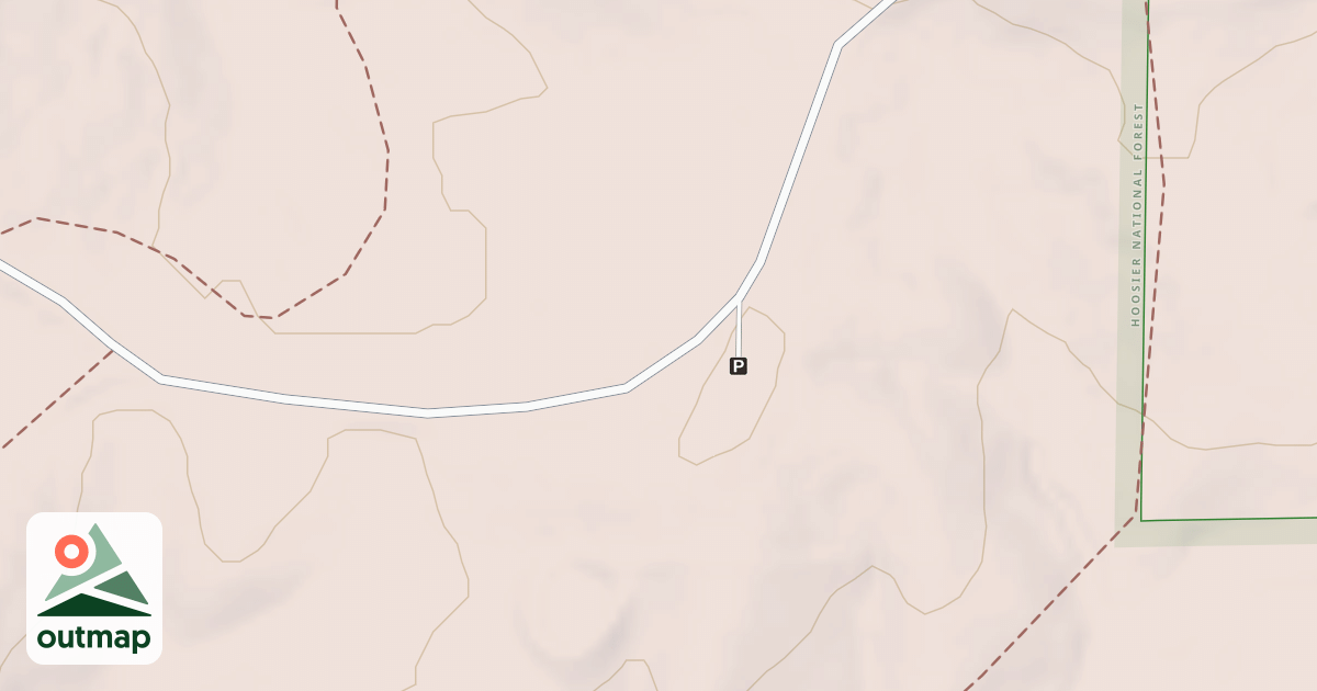 Map of GERMAN RIDGE TOWER 1ST SPUR