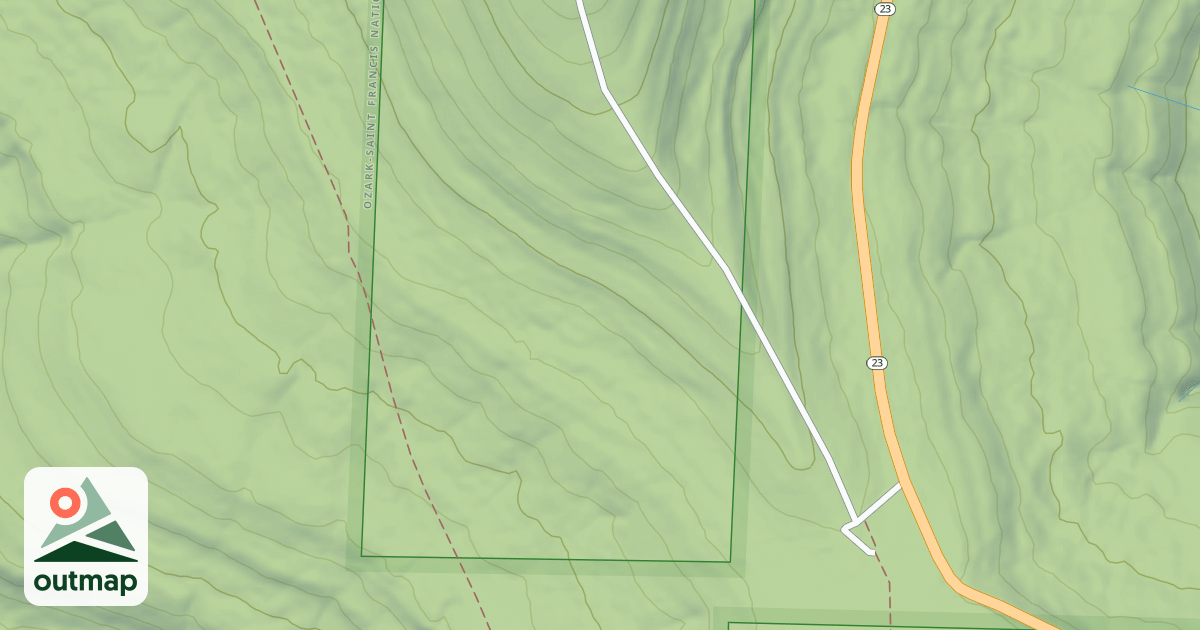 Map of LINDSEY RIDGE A