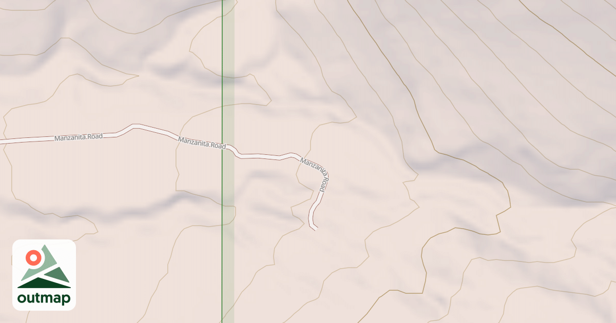 Map of MANZANITA