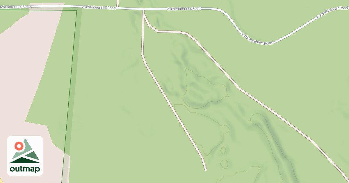 Map of BIG JOE SPUR ROAD