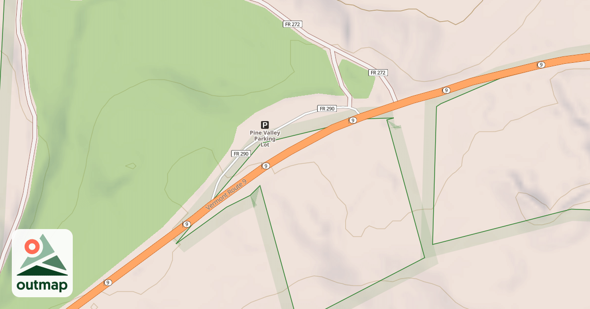 Map of PINE VALLEY PARKING