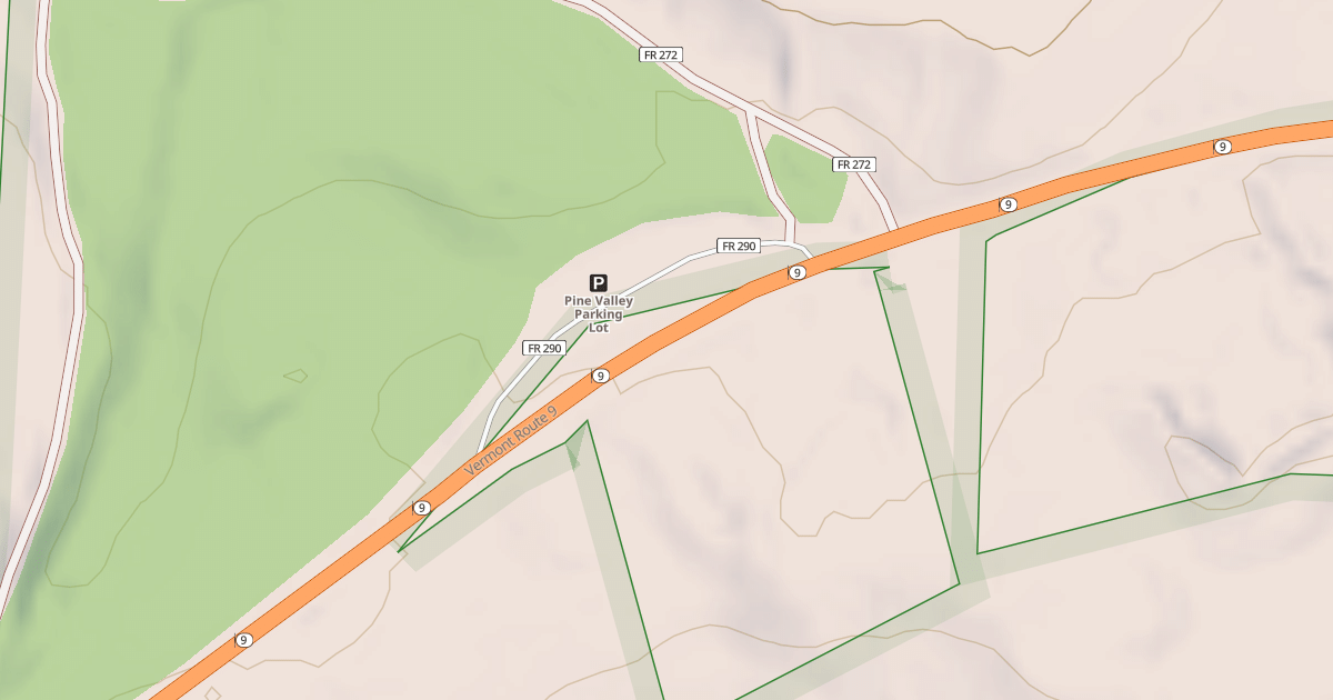 Map preview of PINE VALLEY PARKING