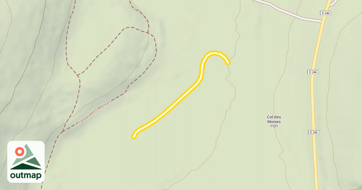 Map of Le Bois de Bouleau