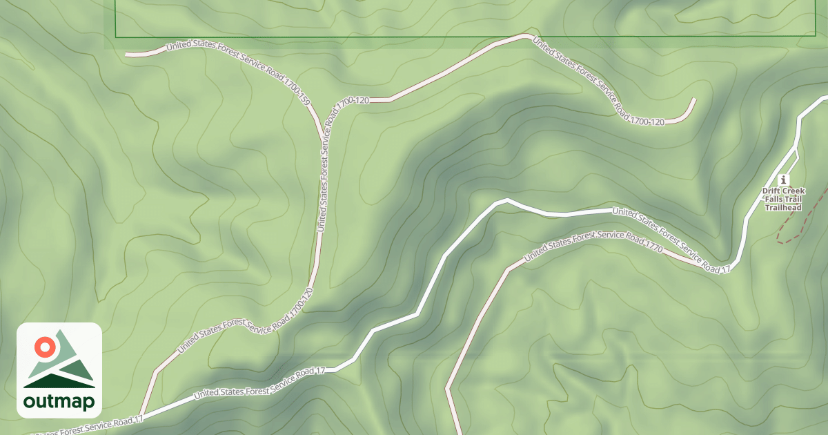 Map of USFS National Forest System Roads {62B49E2E-CF6C-4BF0-890B-714B8C87407C}