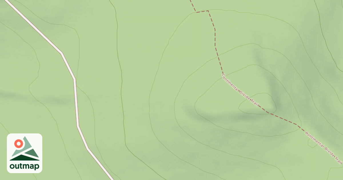 Map of JIM CREEK SPUR 9A