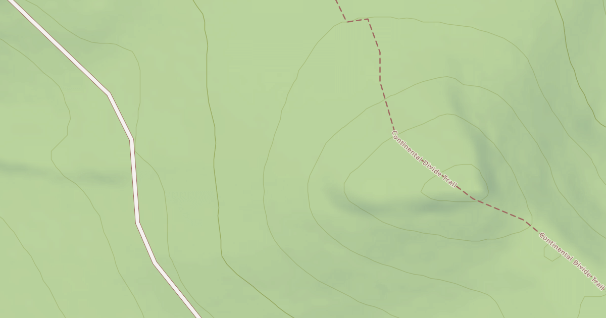 Map preview of JIM CREEK SPUR 9A