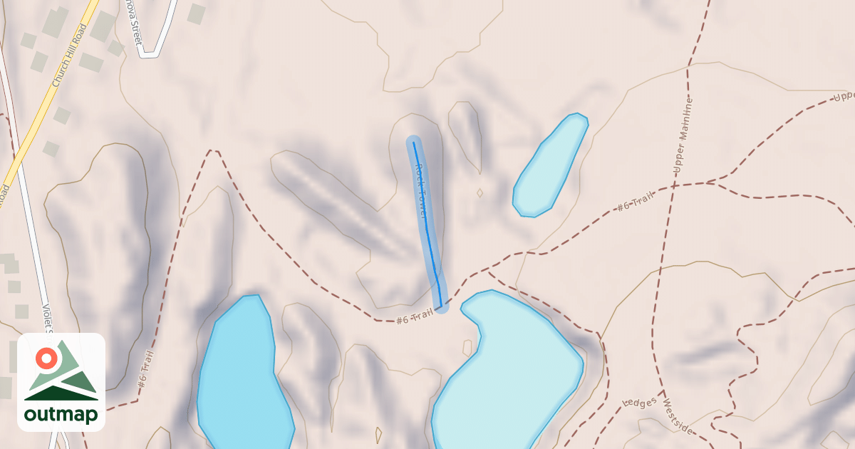 Map of Rock Tower