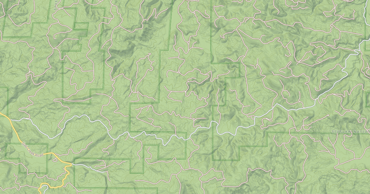 Map preview of HIACK ROAD