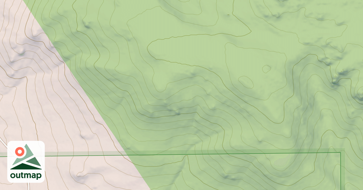 Map of BARRETT RIDGE SPUR 3B