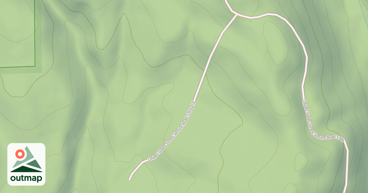 Map of USFS Motor Vehicle Use Map Roads {85C7DA3A-F47A-4A95-B4AB-FC20BC08EFCA}