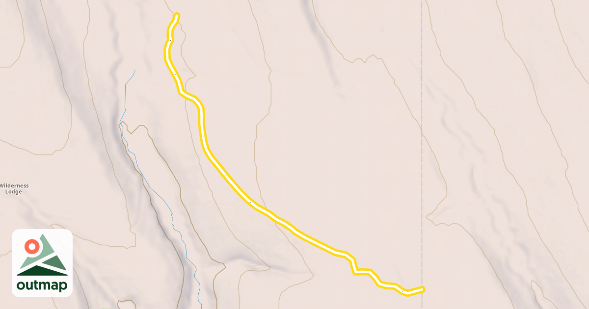 Map of Ryan's Run