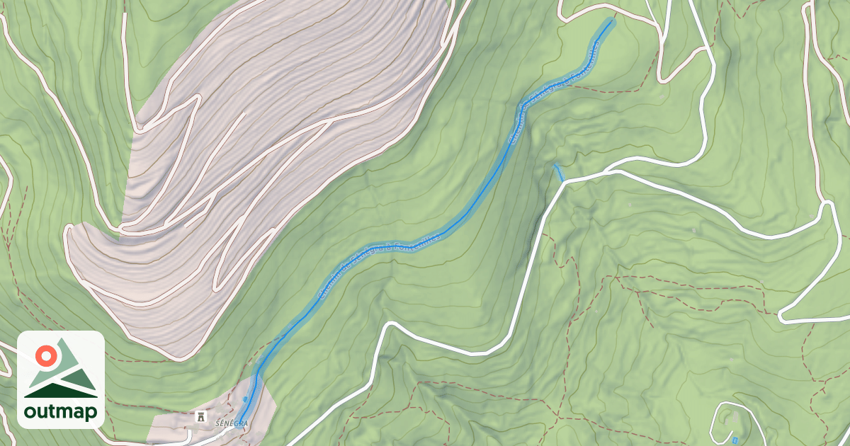 Map of Chemin de Sénégra à Fontenilles