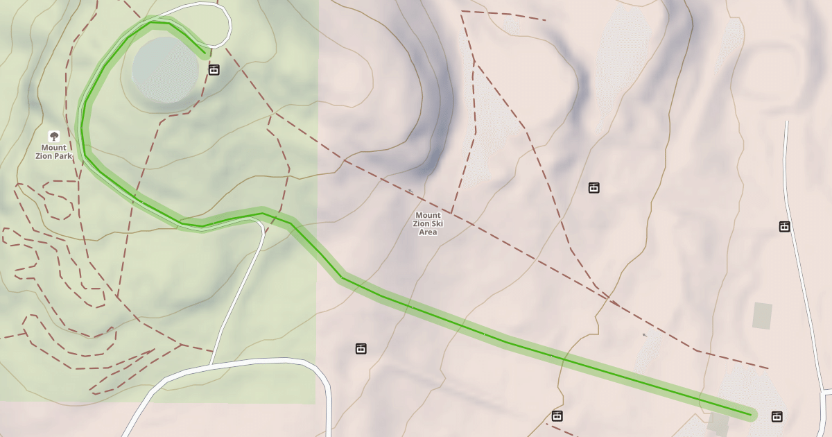 Map preview of Park Road