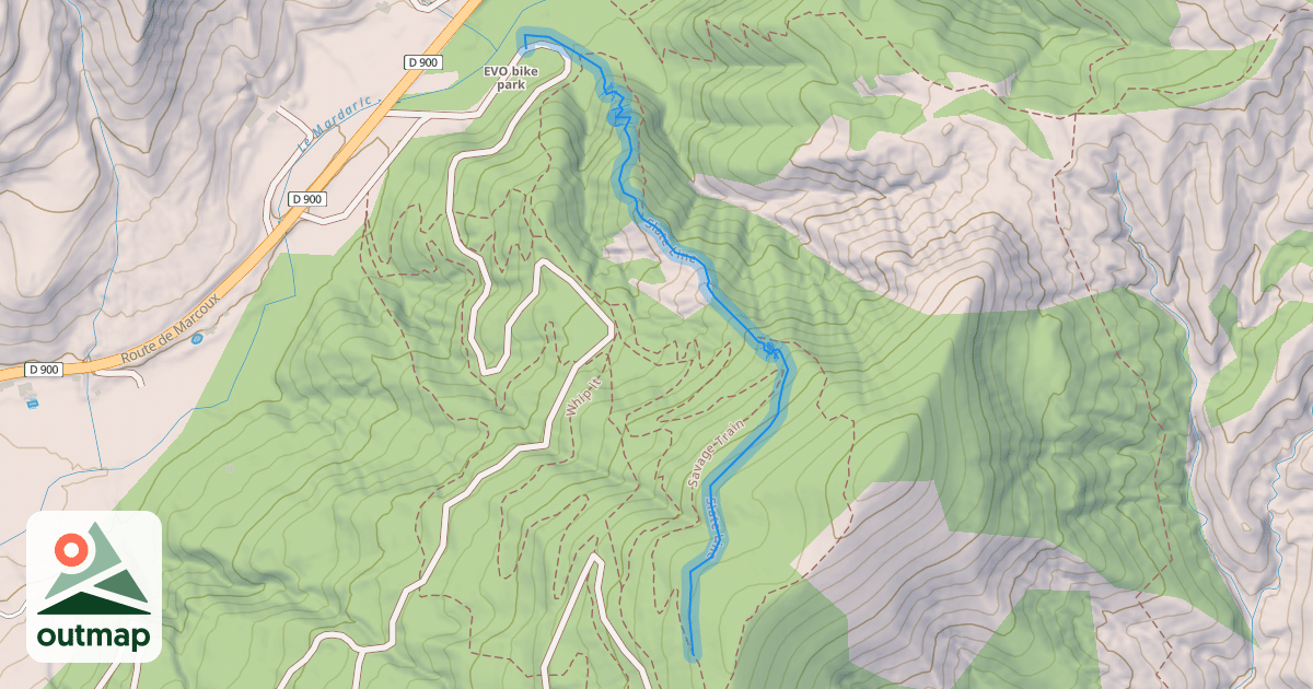 Map of Slate Line