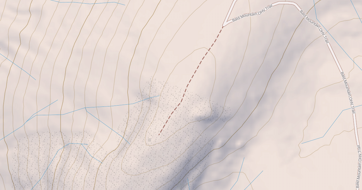 Map preview of Bald Mountain