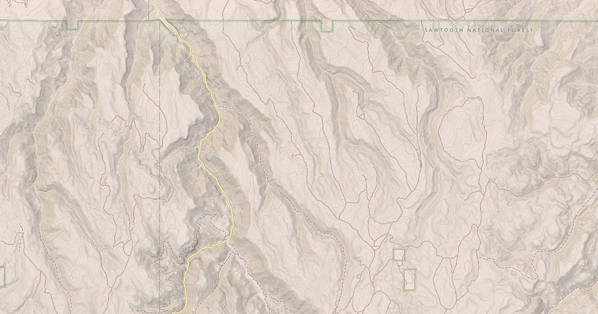 Map preview of DRY CREEK