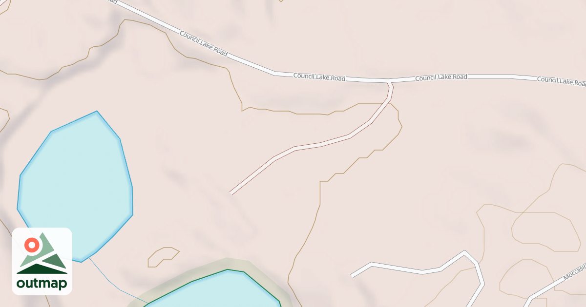 Map of RED JACK SPUR C