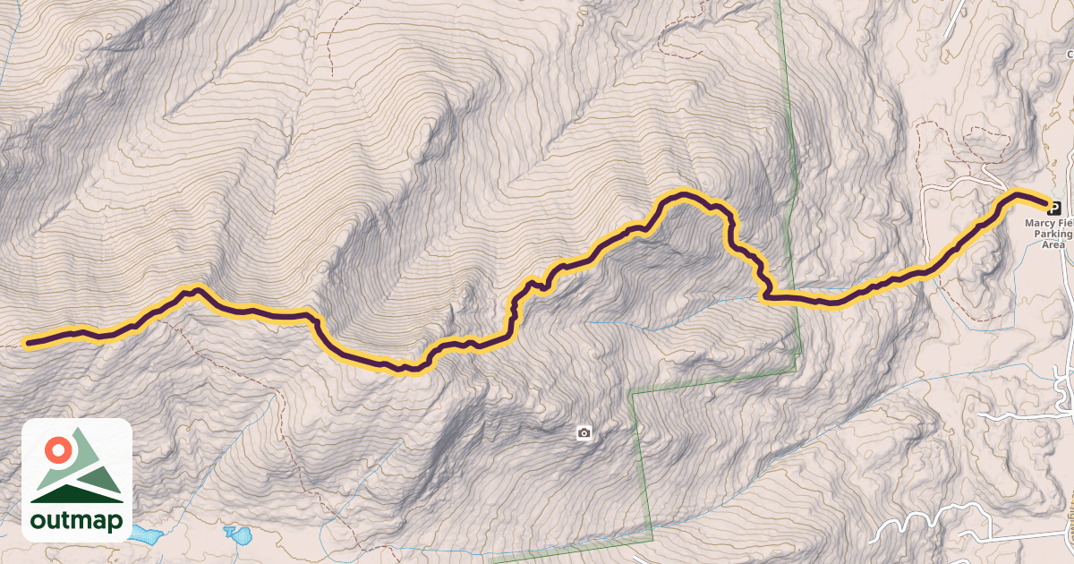Map of Porter Ridge Trail