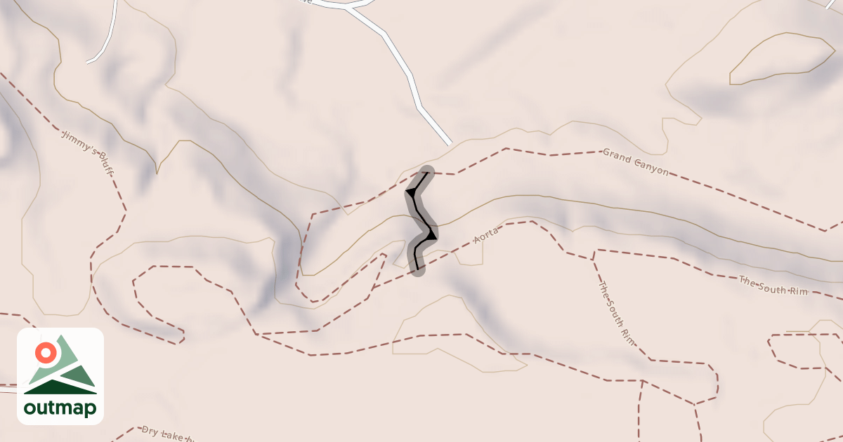 Map of Grand Canyon Drop-In