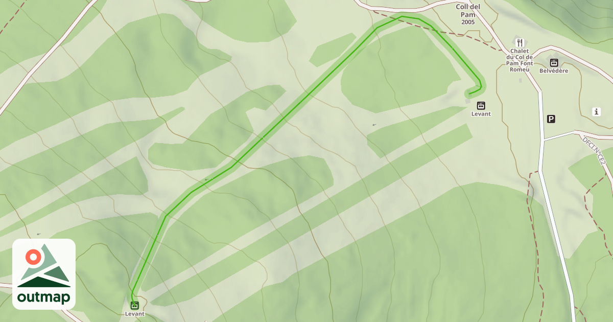 Map of Sapinettes