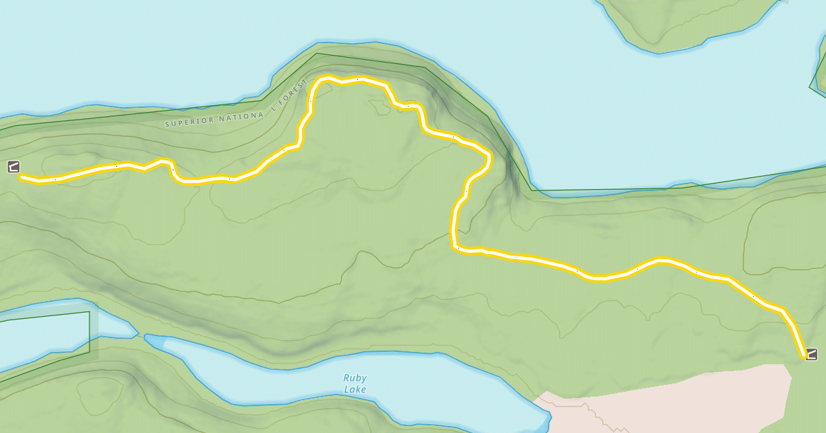 Map preview of Ridge Run