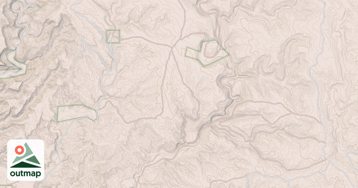 Map of GILLETTE CANYON RD