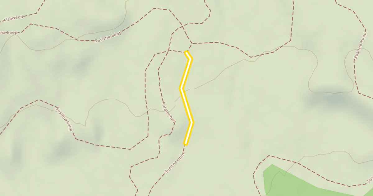 Map preview of Susitna Loop