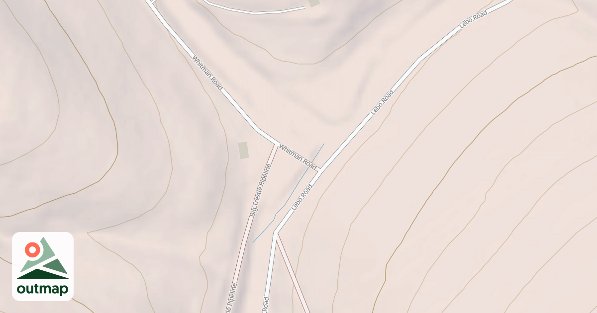 Map of Susquehannock State Forest Snowmobile Trails
