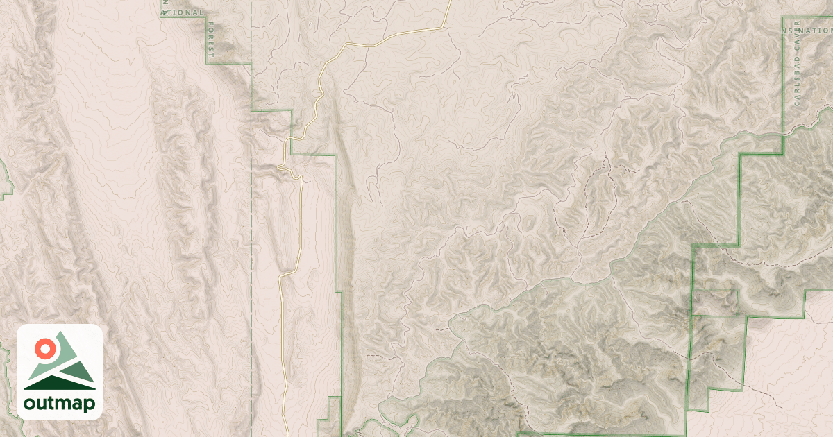 Map of SCENIC DRIVE