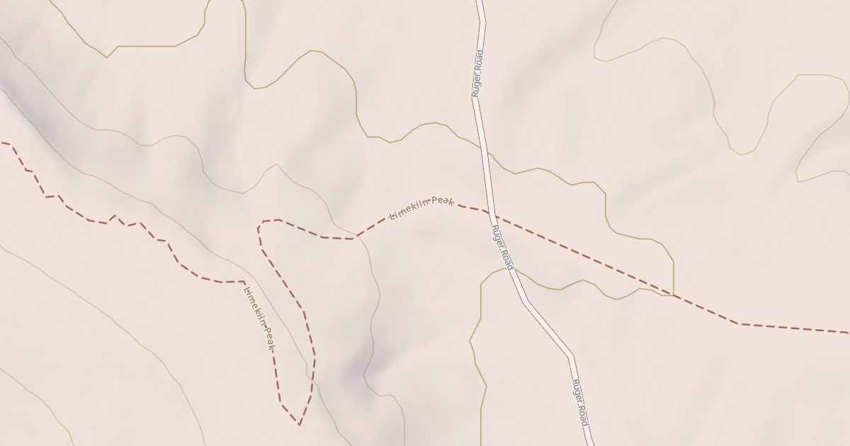 Map preview of Limekiln Peak