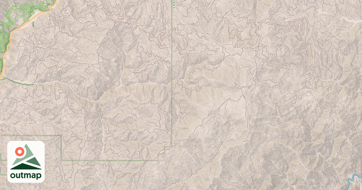 Map of COTTONWOOD-BANNOCK CREEK
