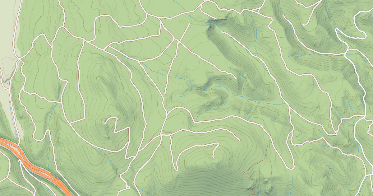 Map preview of ALPERS CANYON