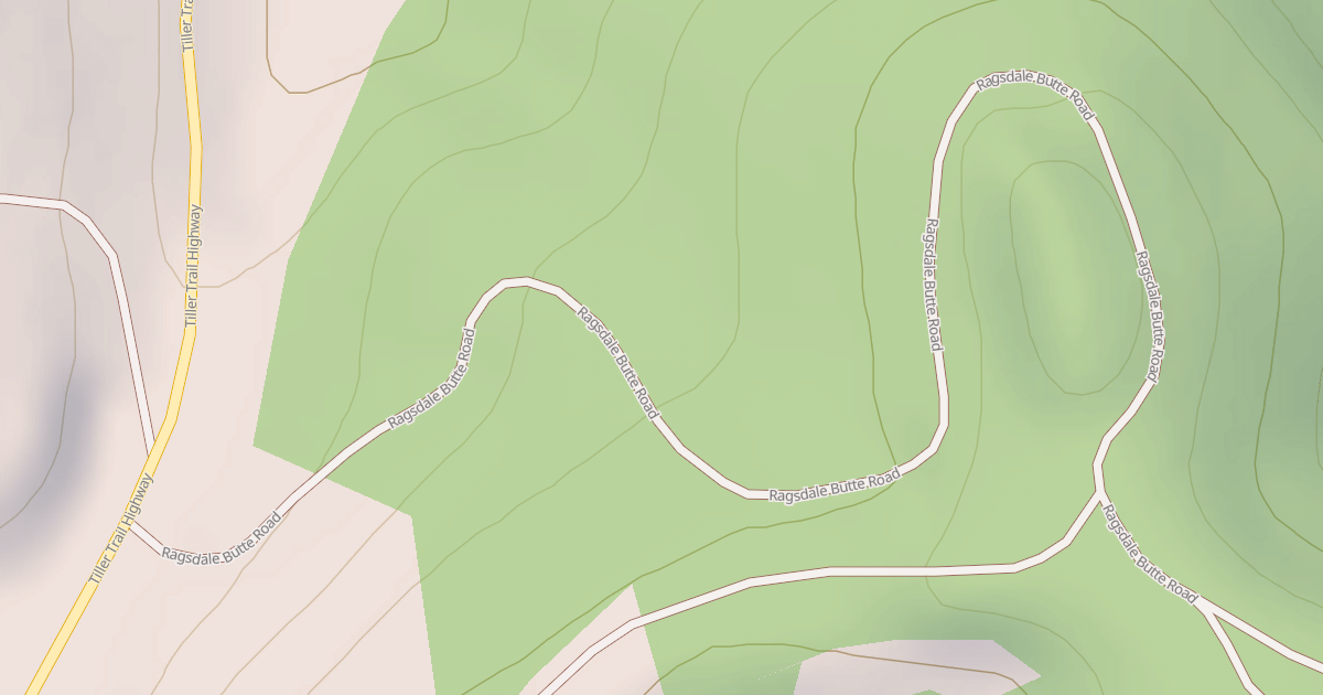 Map preview of RAGSDALE BUTTE