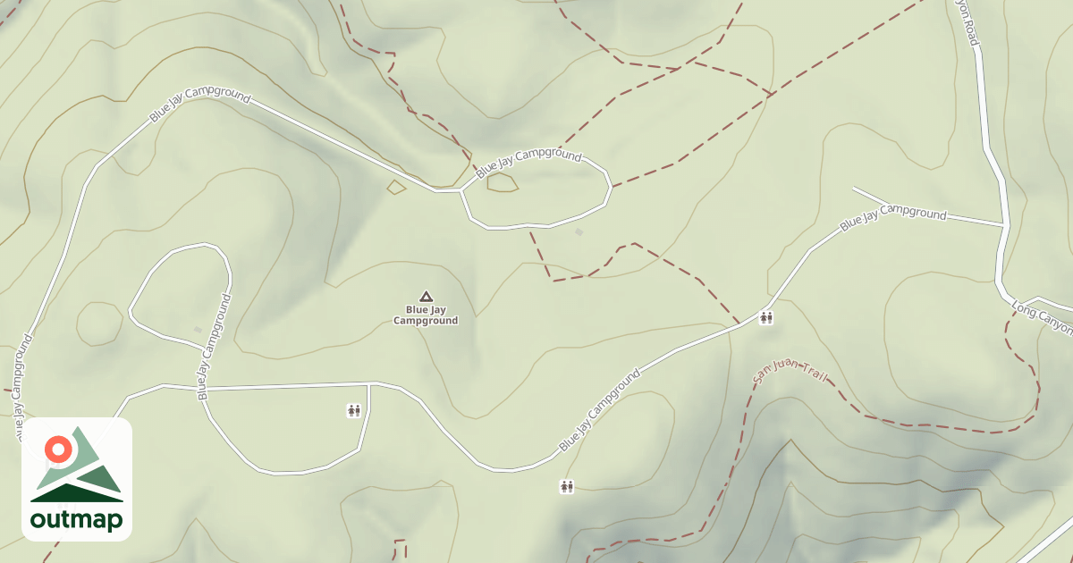 Map of BLUE JAY CG